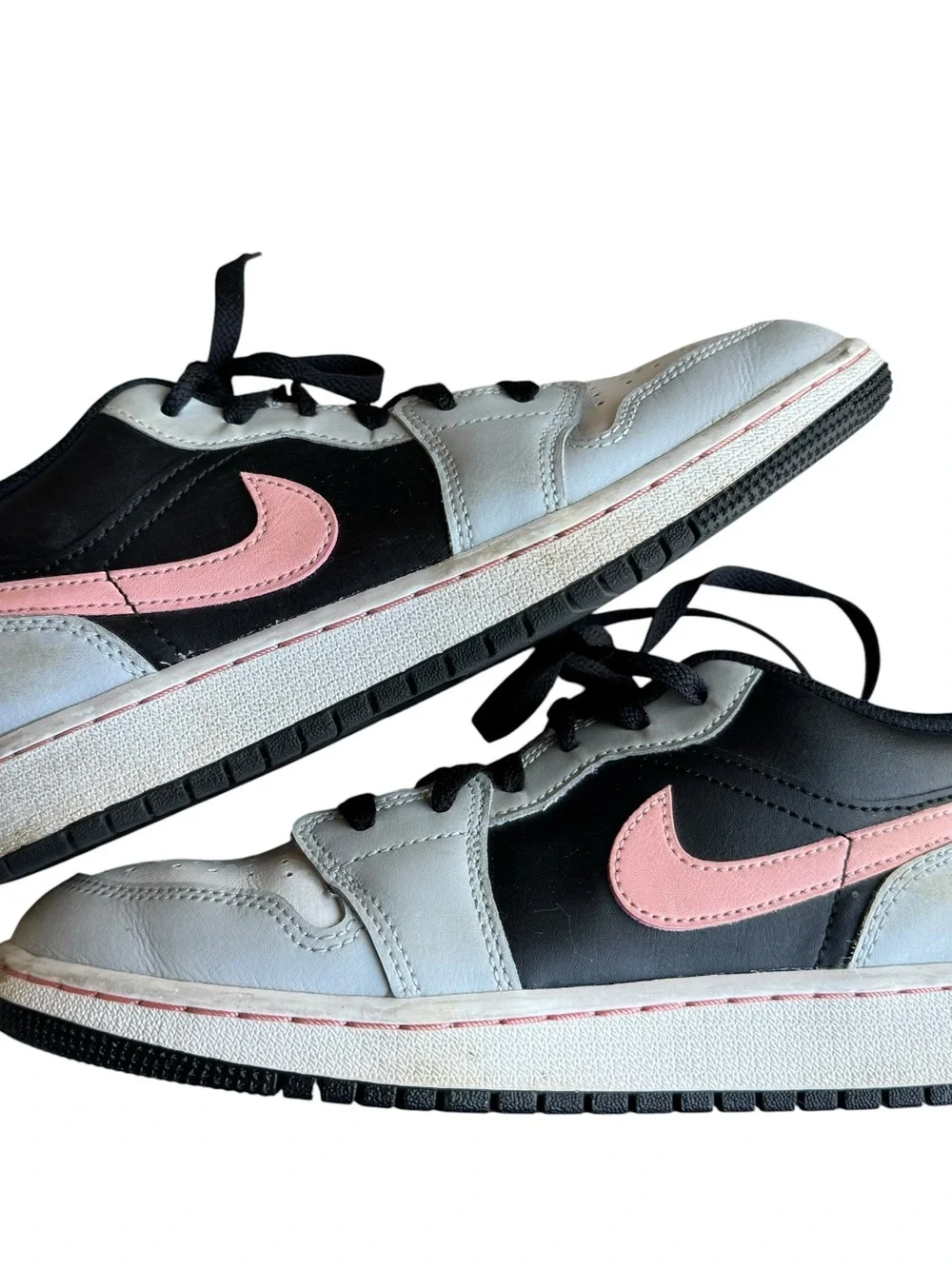 Nike Air Jordan 1 Low GS “Light Iron Ore Arctic Punch” – Size 5Y